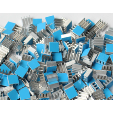 히트싱크 8.8 x 8.8 x 5mm [열전도 테이프] 방열판, 1개