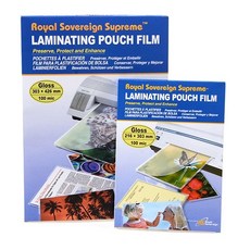 로얄소브린 코팅필름 A4 100mic 파우치필름 100매 코팅지, 100개