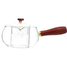 내열유리 티포트 아기, 투명, 1개, 350ml