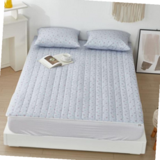 세미 마이크로 화이바 샐리 온열 온수 매트 커버 덮개 침대시트 누빔 전기장판커버 매트리스커버 방수, 상세페이지 참조