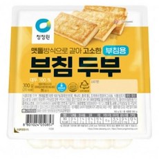 청정원 간편식 아침대용 식자재 콩이가득두부(부침용) 300g, 1개