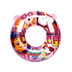 퍼피구조대 국산 75cm 원형 손잡이 여름 물놀이 튜브, 상세페이지 참조, 1개