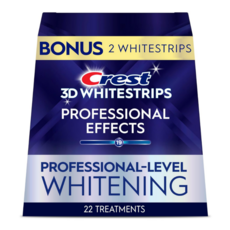 크레스트 3D 화이트 스트립스 치아미백 키트 프로페셔널 이펙트