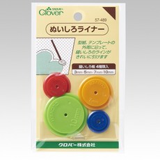 【YUBU】clover 可樂牌 縫份圈 57-489, 1個