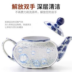 FenPan 茶垢清潔劑，適用於茶具、奶瓶、咖啡杯與陶瓷器皿，有效去除陳年茶漬與水垢, 1個, 黃金平衡  強力清潔 不腐蝕 ,第6代 黃金均衡 食品級.原料 1500