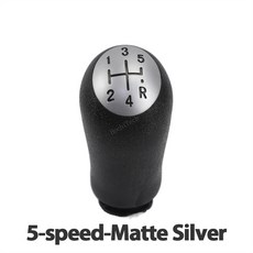 차량기어 기어봉 기어튜닝 시프트노브 르노 클리오 3 트윙고 MK3 라구나 2 모드스 다시아 도커 먼지털이 로간 II 8200059575 8200059578 8200379950 용, 2) 5-Speed Silver