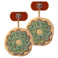 엠토이 큐트 고리 핸드 타월, 도넛, 2개