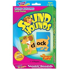 트렌드 영단어 카드 게임 두 장을 합쳐서 단어를 만들자 Trend Sound Hounds Learning Game T-76302, 1개, 상세페이지 참조