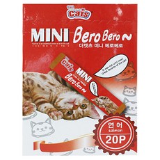 더캣츠 고양이 미니 베로베로 파우치 20개입, 연어, 200g, 1개