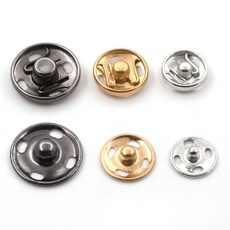 QNGL 金屬闇扣摁扣隱形子母扣嬰兒兒童服飾扣子襯衫防走光紐扣大衣按扣