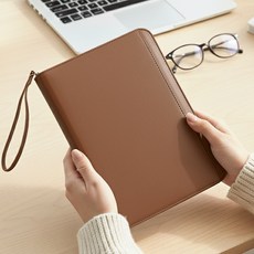 2026 드림 지퍼 다이어리 6공 A5 업무용 플래너, 모카브라운