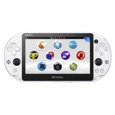 PlayStation Vita 플레이스테이션 비타 Wi-Fi 모델 글레이셔 화이트 PCH-2000ZA22