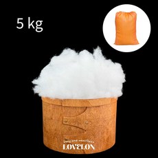 러브론 최근생산 구름솜, 1개, 고급 구름솜 5KG