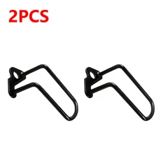 20PCS 변속기 보호대 블랙 보호 컬러 접이식 가드 후면 사이클링 자전거 산악 기어 체인, 2pcs