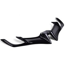 오토바이 수정 부품 새 부리 고정 날개 입구 상어 지느러미에 적합, 3. 검정색