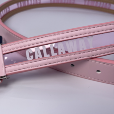 캘러웨이 여성 골프 캐쥬얼 벨트 허리띠, 핑크, 1개