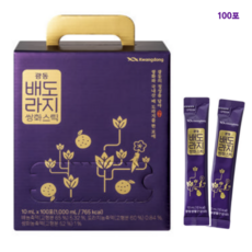 [광동]국산 배도라지 쌍화스틱(100포한박스), 1L, 1박스