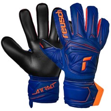 로이쉬 어트랙트 인피니티 핑거서포트 인조잔디 손가락보호 골키퍼장갑 5670710-4127, 1개, 블루블랙