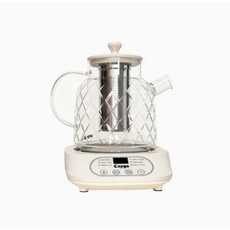 Cayga 玻璃養生壺 1.2L 大容量 400W 智能恆溫煮茶器
