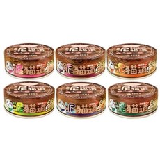 喜樂寵宴 泥貓道之極緻醇品肉泥罐 85g【24罐組】肉泥罐 貓罐頭, 1個, 鮪魚雞肉,超取限一箱