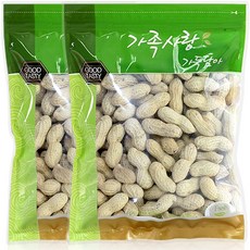 [가온애] 볶은 피땅콩, 500g, 2개