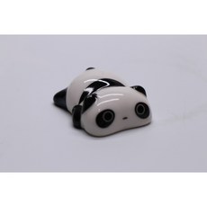 【趴趴熊】陶瓷筷架 造型筷架 桌面裝飾 陶瓷擺飾, 1個
