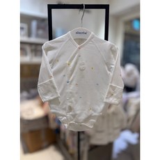 [압소바] 봄 60% /출산용품의 기본 배내저고리 /바디슈트 디자인으로 배 나올 걱정 없이 /가장 얇고 부드러운 원단 /미피 캐릭터가 포인트로*미피배내슈트*