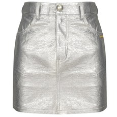 여성 하이웨스트 실버 골프스커트 GF0147