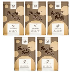 WORTH 沃爾司 Benefit Body 輕植蛋白 咖啡歐蕾 美型蛋白, 31.5g, 5個