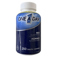 one a day 男性綜合維他命礦物質錠, 1罐, 250顆