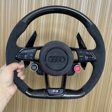 奧迪Audi A3/A4/A5/A6/A7改裝R8方向盤總成 經典賽車方向盤, R8-A-11, 1個