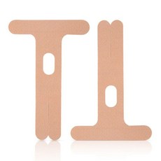 運動護肘肌貼肘部保護肌肉貼健身瑜伽防磨肌內效貼布透氣彈力繃帶, 膚色 【T型護肘款】 六片, 1個