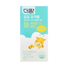 더팜 아이조아 칼슘츄어블 60정, 1개