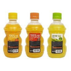 제주 삼다향 100% 착즙주스 320ml 3종 골라담기 (한라봉감귤/천혜향감귤/청귤)