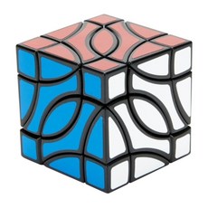 小小店舖 藍藍 雙魚座 異形 魔術方塊 4 Corner 益智玩具, 雙魚座黑底 海關台灣商檢合格通過