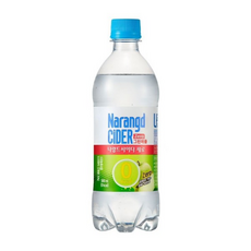 (그린애플 )나랑드 사이다 제로/음료수/음료/업소/탕비실/탄산/가게/가게용/가정/가정용/청량, 500ml, 20개