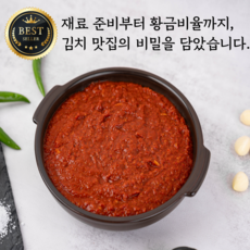 김장연구소 김장양념 소량김장세트 김장밀키트, 1박스, 1kg