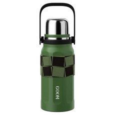 굼 펀 스포츠 보온 텀블러, 그린, 1개, 900ml