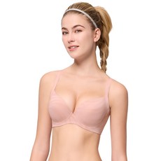 SWEAR 思薇爾 K.K.Fit系列 B-F罩 軟鋼圈 模杯 涼感 舒適 包覆 運動 女內衣 (茶玫粉)