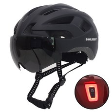 애몰라이트 자전거 헬멧 04 후미등, 블랙, 1개