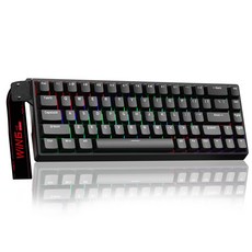 AULA WIN 68HE PRO MAX 마그네틱 축 게이밍 키보드 유선, RGB Wired, WIN68HE black