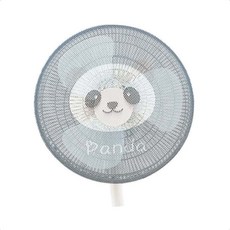 선풍기먼지방지 귀여운선풍기 안전망 방진 덮개 캐릭터 아이방꾸미기 팬커버, 45cm-화이트