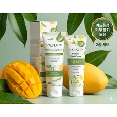 스쿨드 클렌징폼(여드름성 피부 완화 도움) + 퍼퓸 핸드크림 2종세트(5월 한정 프로모션), 1세트