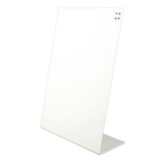 A4 스틸보드판+미니자석 흰색 L형 메모판 게시판 mon+257tM