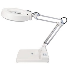 20배 램프 확대경 탁상 회로 라이트 고배율 돋보기 LED 기판작업대 수리 조명, 20배업그레이드된그린글라스(더스트커버로조명조절가능)