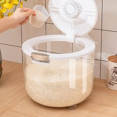 알뜰살뜰매뉴얼 진공 쌀통 밀폐 쌀보관함 쌀보관통 잡곡통, 1개