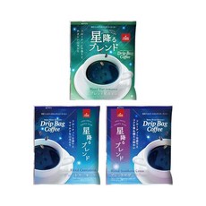 사와이 일본 드립커피 3종 세트 8g x 60봉지 별이 내리는 블렌드