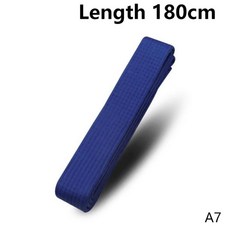 태권도품 겨루기 장비 태권도 컬러 랭킹 벨트 코튼 무술 유도 가라테 합기도 유니폼 1 개, 1개, [07] A7