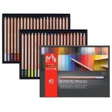 CARAN D'ACHE卡達 Pastel Pencils 專家級粉彩鉛筆 紙盒精裝-40色, 詳見包裝