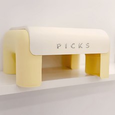 픽스앤고 다용도 스툴, 1개, 망고옐로우